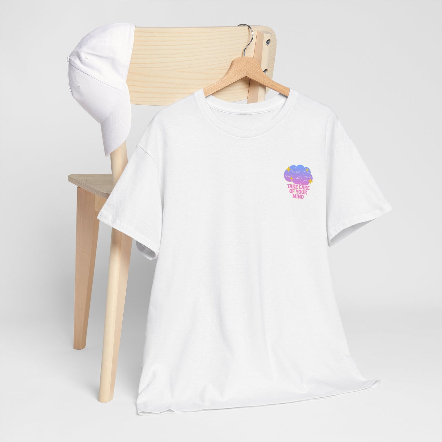 Take Care of Your Mind T-Shirt – Mental Health Awareness Tee, Self-Care & Wellness Graphic Shirt for Unisex Inspiration
