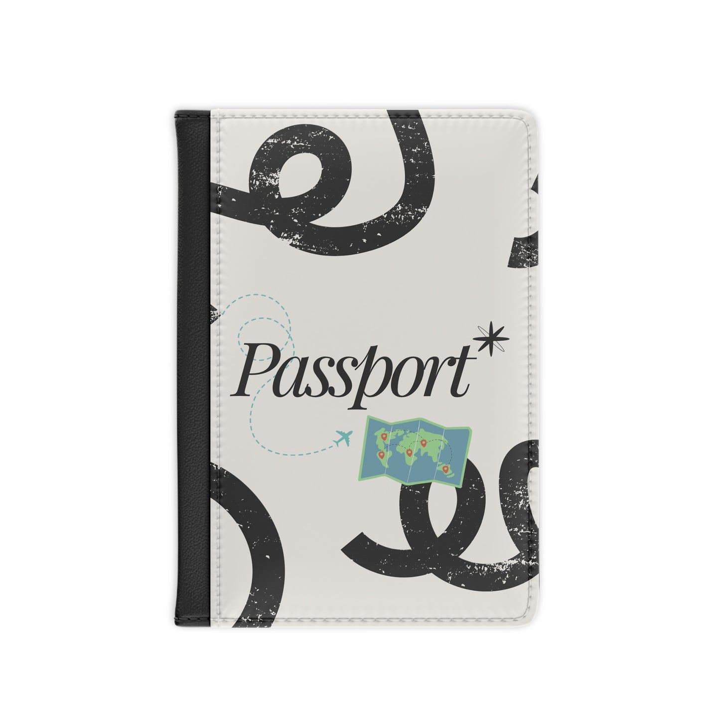 Personalized Passport Cover – Stylish PU Faux Leather Travel Accessory with RFID Protection