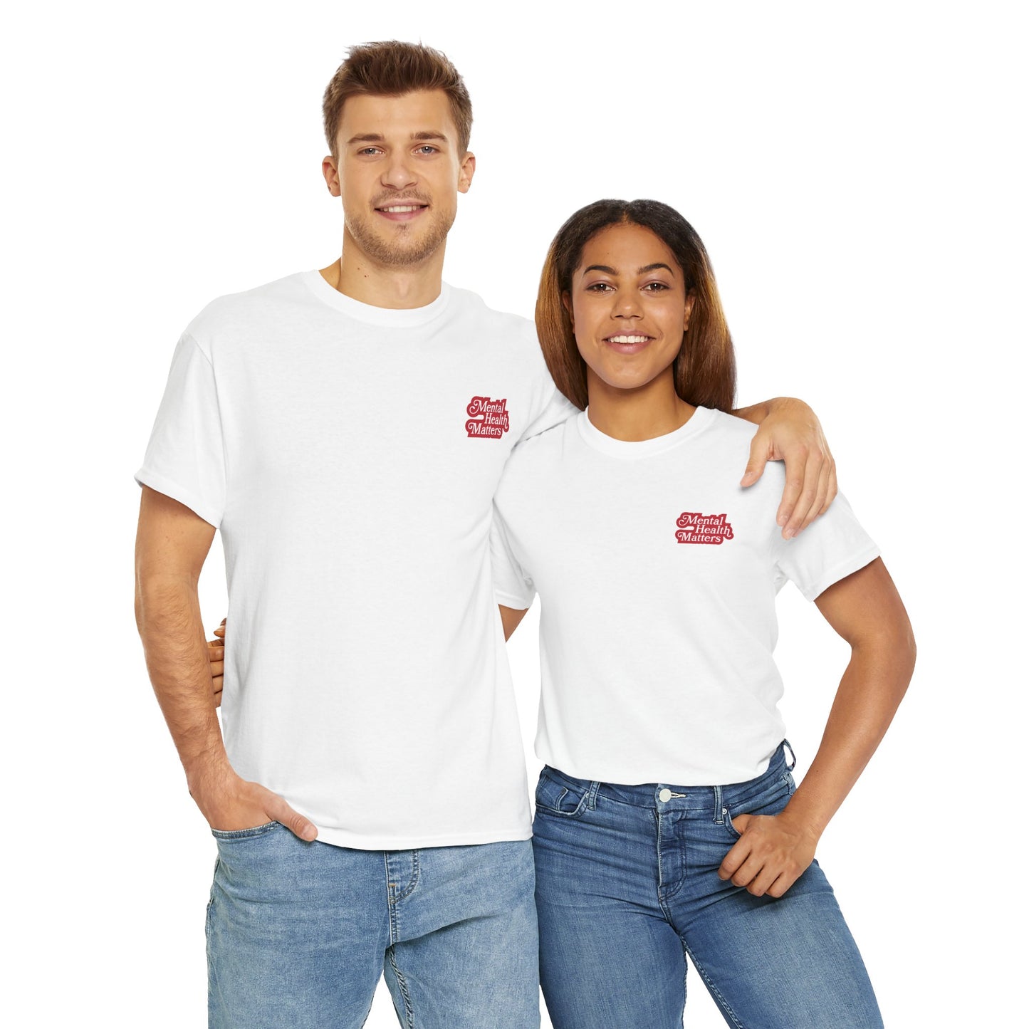 Mental Health Matters T-Shirt – Spread awareness with this unisex self-care tee promoting mental wellness and positivity.