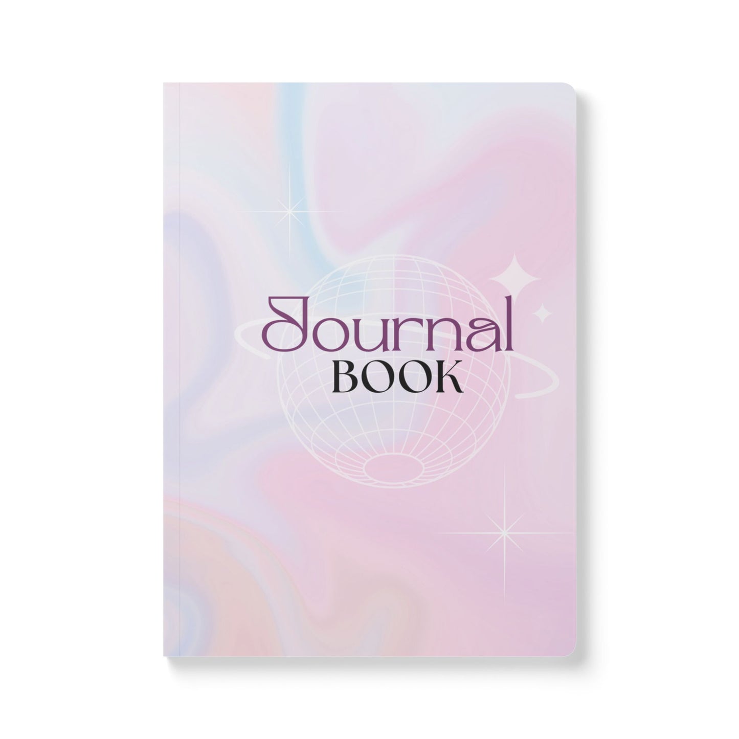 Pastel Cosmic Softcover Journal - Dreamy Writing Notebook with Inside Prints