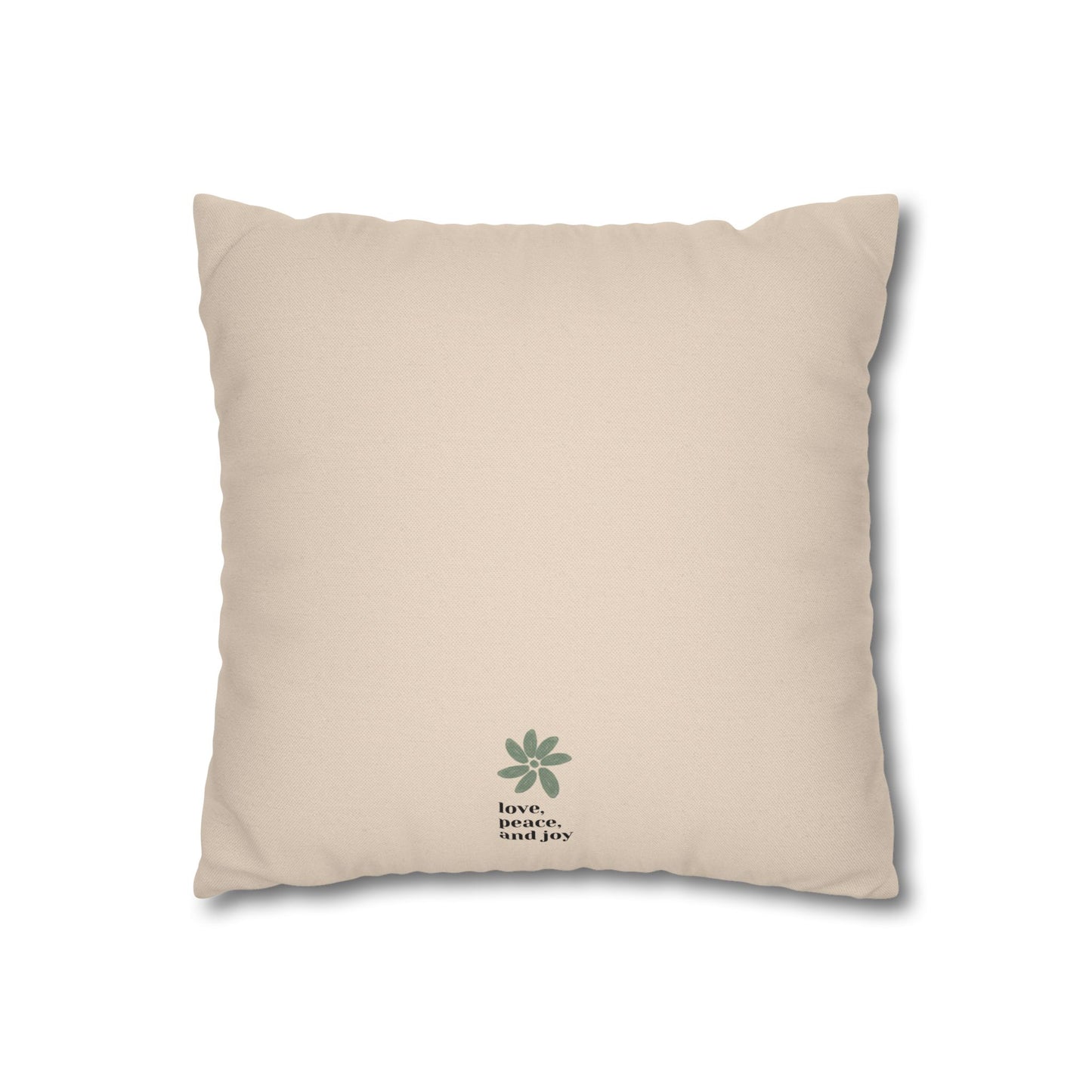 Motivational Pillowcase with Boho and Mid-Century Design | Custom Quote Pillow Cover | Double-Sided Print Home Decor | Gift for Inspiration