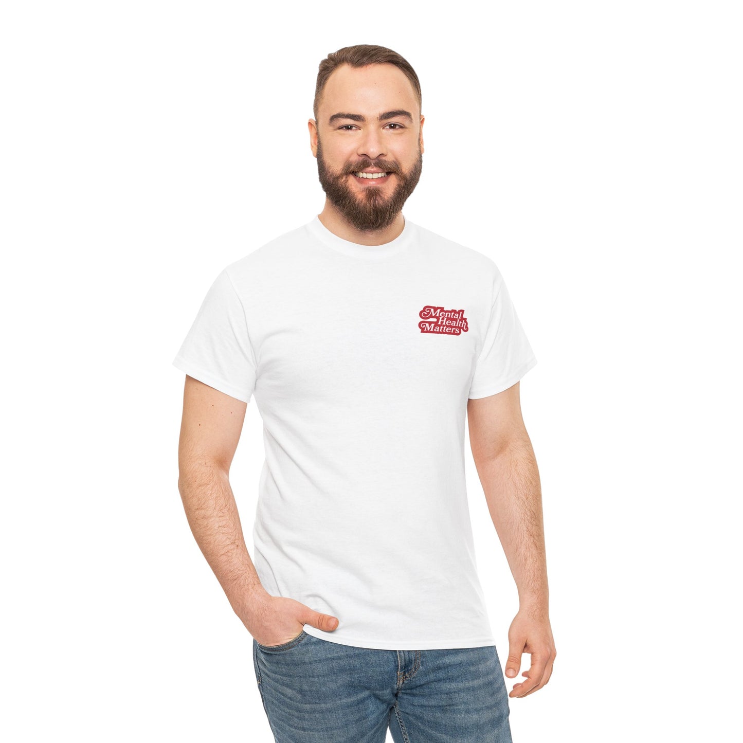 Mental Health Matters T-Shirt – Spread awareness with this unisex self-care tee promoting mental wellness and positivity.