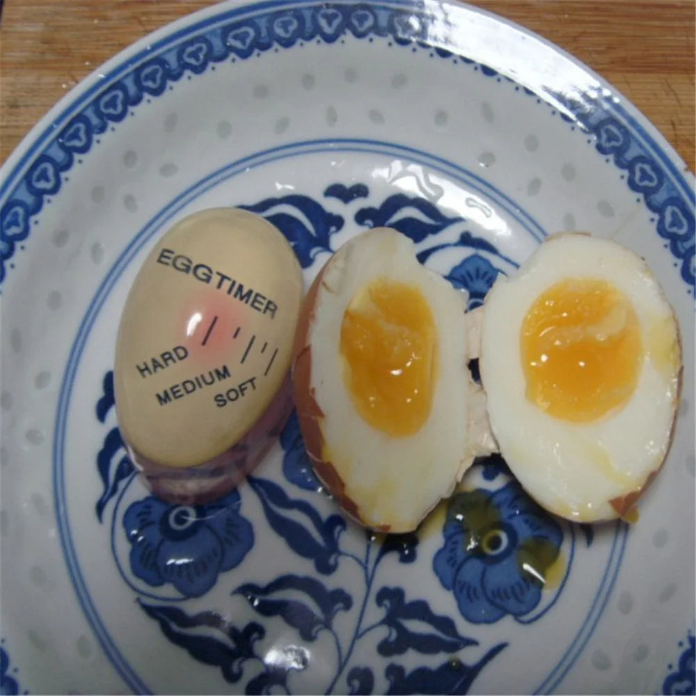 Egg Boiled Gadgets for Decor, Color Changing Kitchen Timer, Things All Accessories, Candy Bar Cooking, 1Pc