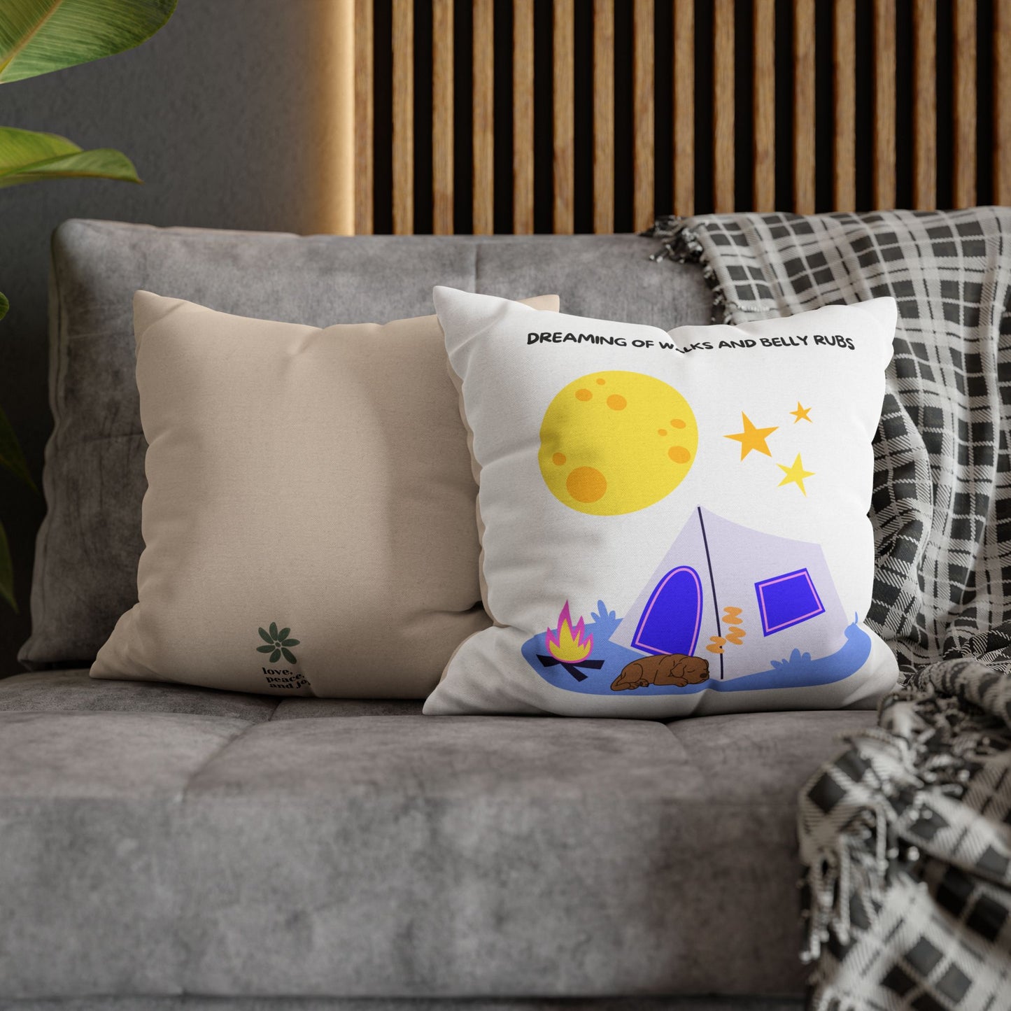 Cute Dog Lover Pillowcase – Funny Quote, Perfect Gift for Dog Parents, Him, Her, Friends