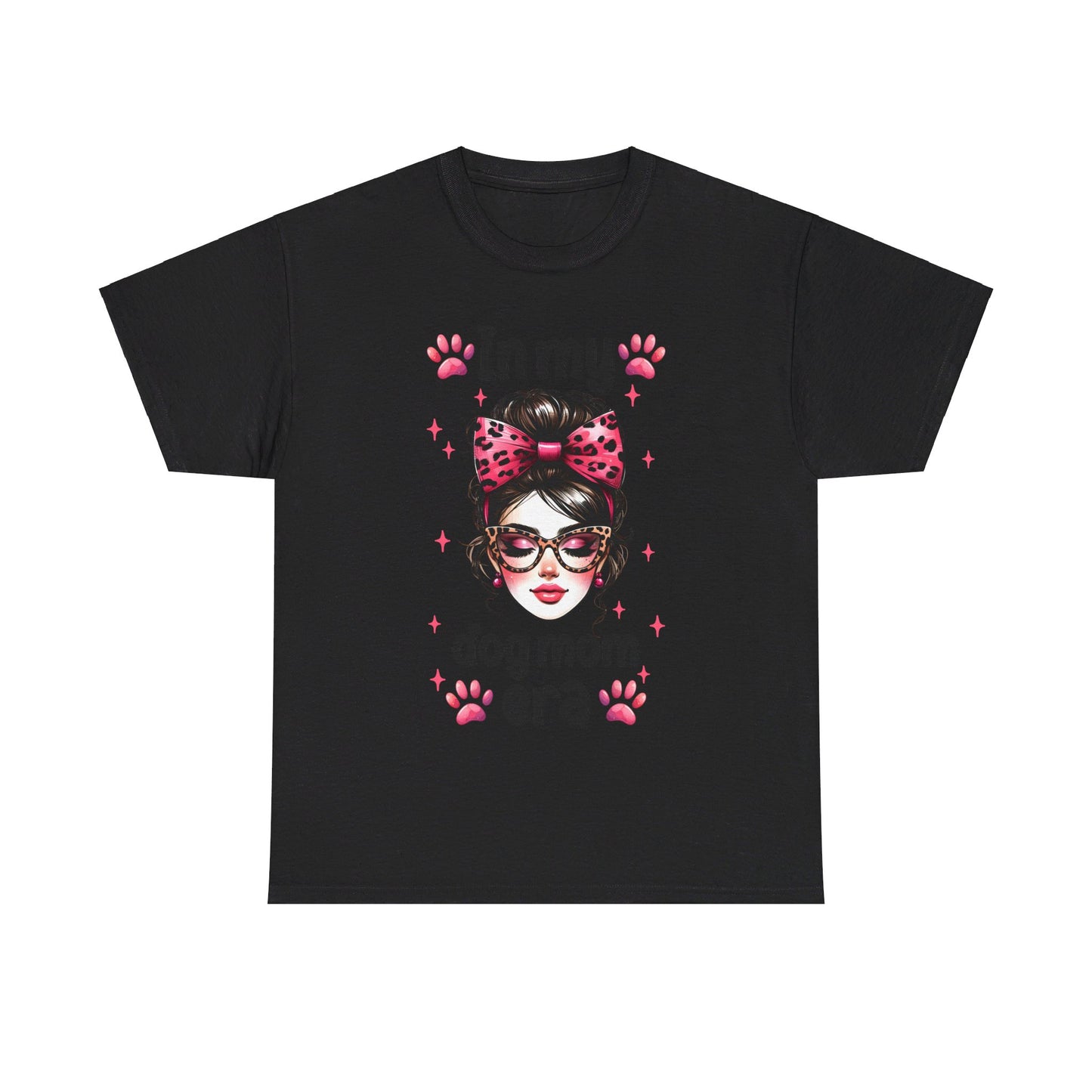 Unisex Heavy Cotton Tee, In My Dog Mom Era