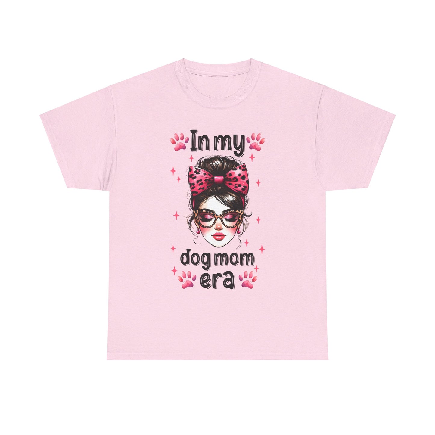 Unisex Heavy Cotton Tee, In My Dog Mom Era
