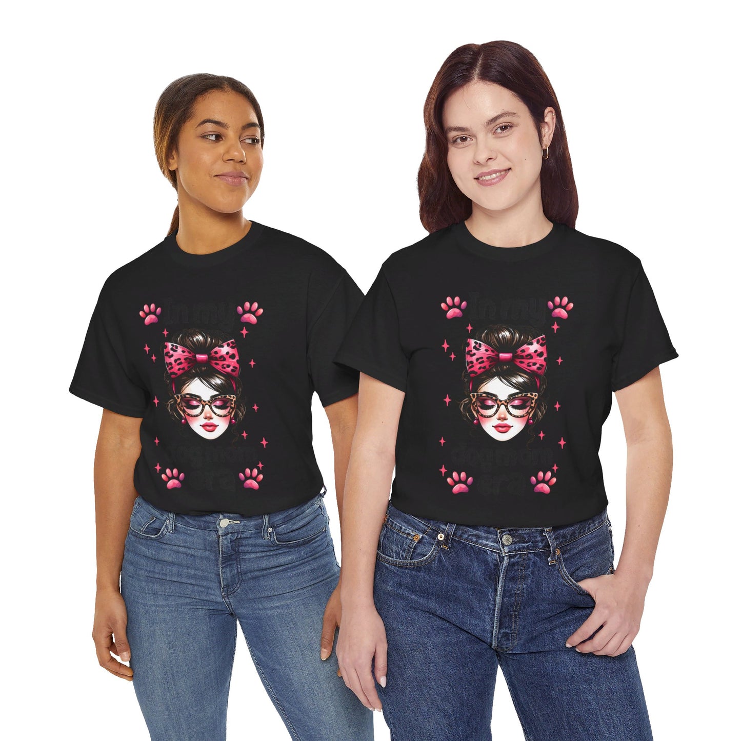Unisex Heavy Cotton Tee, In My Dog Mom Era
