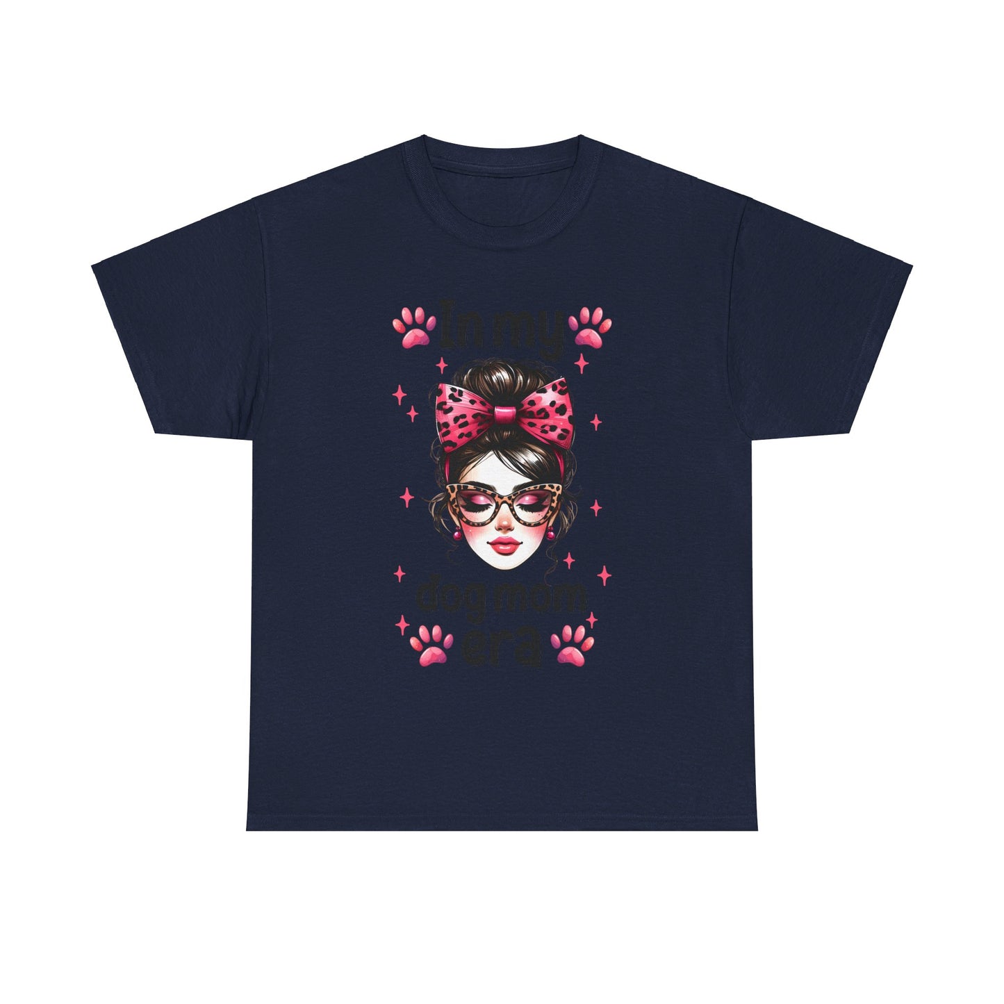 Unisex Heavy Cotton Tee, In My Dog Mom Era